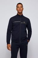 SWEAT BOSS ZIPPÉ MIXTE ORNÉ DE LOGOS