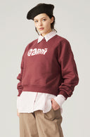 sweat GANNI RESPONSIBLE ISOLI LOGO