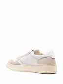 BASKET AUTRY MEDALIST CUIR BLANC DAIM