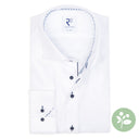 chemise R2 blanche en coton bio 2 FILS