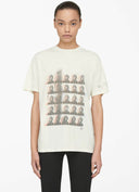t-shirt Anine Bing HUDSON TEE MONOGRAM