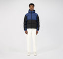 Veste ARTE JOEY DOUBLE PUFFER - BLEU/NOIR