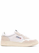 BASKET AUTRY MEDALIST CUIR BLANC DAIM
