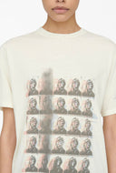 t-shirt Anine Bing HUDSON TEE MONOGRAM