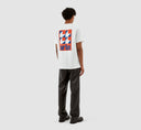 TAUT BACK R PRINT T-SHIRT - WHITE Arte