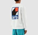 CONRAD BACK PRINT CREWNECK - WHITE  Arte