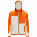 veste K-Way LE VRAI 3.0 NEIGE ORSETTO ECRU- ORANGE RUST
