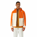 veste K-Way LE VRAI 3.0 NEIGE ORSETTO ECRU- ORANGE RUST