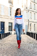 sweat French Disorder WONDER BRODERIE