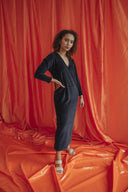robe love sundaily Sajazarra Navy