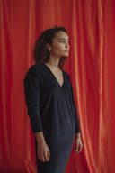 robe love sundaily Sajazarra Navy