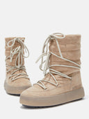 BOTTES MOON BOOT LTRACK BEIGE EN DAIM