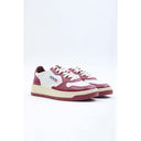 BASKET AUTRY MEDALIST LOW CUIR BLANC AMETHYSTE
