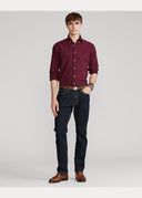 Chemise RALPH LAUREN Oxford ajustée teinte en pièce