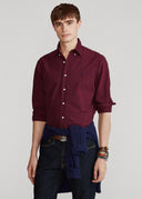 Chemise RALPH LAUREN Oxford ajustée teinte en pièce