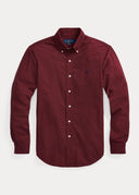 Chemise RALPH LAUREN Oxford ajustée teinte en pièce