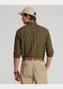 chemise RALPH LAUREN Oxford ajustée teinte en pièce
