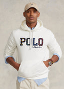 Sweet RALPH LAUREN à capuche en polaire avec logo rayé