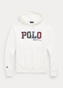 Sweet RALPH LAUREN à capuche en polaire avec logo rayé