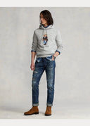 sweat Ralph Lauren à capuche Polo Bear molleton