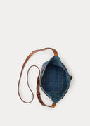 sac Ralph Lauren Mini sac seau Bellport en raphia