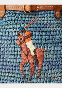sac Ralph Lauren Mini sac seau Bellport en raphia
