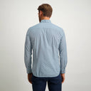 chemise State of Art en popeline regular fit - blue foncé/gris-bleu