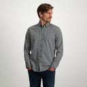 chemise State of Art Chemise à carreaux - gris moyen/blue foncé