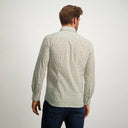 chemise State of Art popeline en coton stretch - blanc/sulfureux