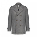 Manteau State of Art Lanificio Roma à boutonnage croisé - gris argenté monochrome