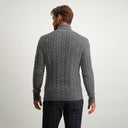 pull State of Art Modern Classics pull col roulé - gris moyen uni