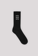 chaussette Arte PALY TRIPLE LOGO SOCKS - WHITE