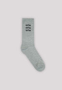 chaussette Arte PALY TRIPLE LOGO SOCKS - GREY