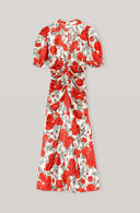 robe GANNI SILK STRETCH SATIN