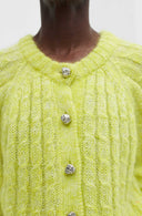 cardigan Ganni RELAXED MOHAIR