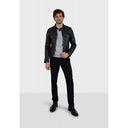 blousons Oakwood CASEY (REF. 60901) NOIR - BLOUSON EN CUIR VÉRITABLE